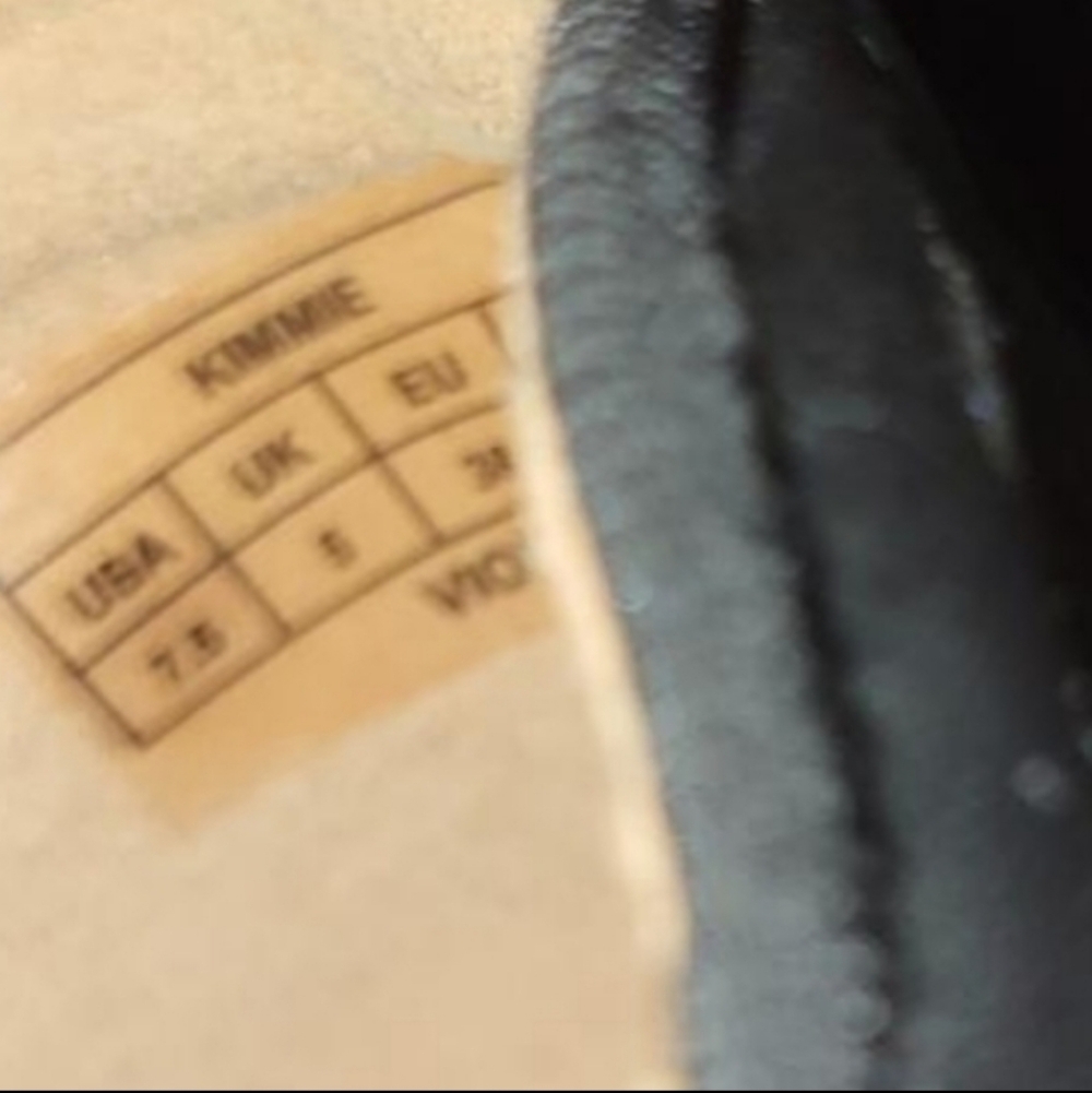 Vionic Leather Kimmie Black White Slip On Tennis Shoe Loafer Sneaker Women 7.5 - Picture 5 of 7